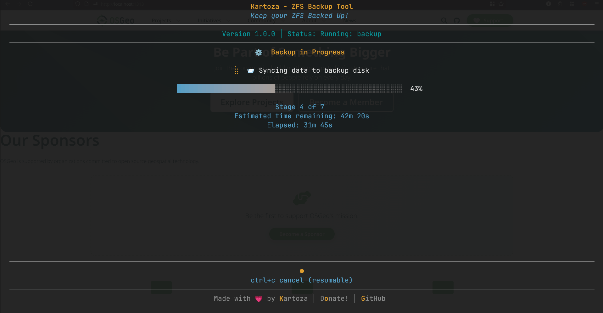 Main Menu